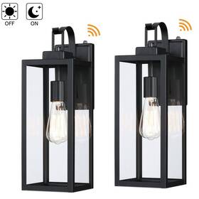 2f15151-11i-s Hukoro Foothill 18 Inch 1-light Matte Black Outdoor Wall Lantern Sconce With Clear Glass 2f15151-11i-s Hukoro Foothill 18 Inch 1-light Matte Black Outdoor Wall Lantern Sconce With Clear Glass