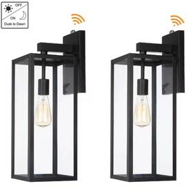 2f17901-bk-s Hukoro Martin 21 Inch 1-light Matte Black Hardwired Outdoor Wall Lantern Sconce With To 2f17901-bk-s Hukoro Martin 21 Inch 1-light Matte Black Hardwired Outdoor Wall Lantern Sconce With To