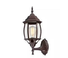 F14491-wl-bz Hukoro 17 Inch Bronze Outdoor Hardwired Wall Lantern Sconce With No Bulbs