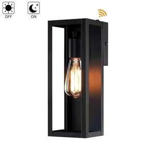 F85501-wl-bk-s Hukoro Cali 1-light 13.15 Inch Outdoor Dusk-to-dawn Sensor Wall Light Matte Black F85501-wl-bk-s Hukoro Cali 1-light 13.15 Inch Outdoor Dusk-to-dawn Sensor Wall Light Matte Black