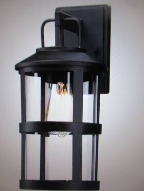 Nf13931-bk Hukoro 14.58 Inch H 1-light Matte Black Hardwired Outdoor Wall Lantern Sconce Nf13931-bk Hukoro 14.58 Inch H 1-light Matte Black Hardwired Outdoor Wall Lantern Sconce