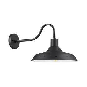 5hjx101b Hwh Investment Black Barn Lights 16ftft Gooseneck Outdoor Light Fixture Exterior Inch