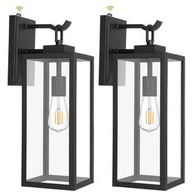 Hykolity 717522165727 Large Size Dusk To Dawn Outdoor Wall Lanterns 18 Inch Light Fix Hykolity 717522165727 Large Size Dusk To Dawn Outdoor Wall Lanterns 18 Inch Light Fix