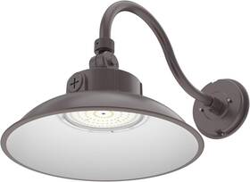 Ap01 Hyperlite Gooseneck Barn Light 12inch 30w/40w/50w Selectable Wall Sco Ap01 Hyperlite Gooseneck Barn Light 12inch 30w/40w/50w Selectable Wall Sco