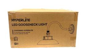 Hp-wl-ap03-z1 Hyperlite Led Gooseneck Light 12 Inch Bronze 50/40/30w Selectable 3000 5000k Ip65 New