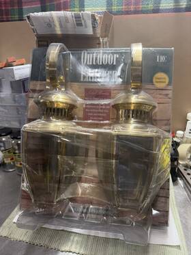 2073-02twn Idc V Nob Pair Brass Outdoor Lanterns Lamps Sconce W Bottom Finial 2073-02tw