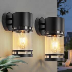 Idepusen 753902185817 Porch Light Outdoor Matte Black Exterior Front With E26 Idepusen 753902185817 Porch Light Outdoor Matte Black Exterior Front With E26