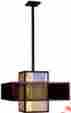 Ilch-14-rc-gw Arroyo Craftsman Illusion Collection 4-light Pendant Raw Copper