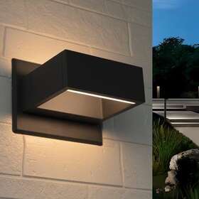 Illumishin 765160696288 Outdoor Wall Light Led Lamp Modern Sconce Lighting Lante