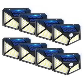 Ip65 Imlemao 718819403423 8 Pack Solar Motion Sensor Lights Outdoor 3 Modes Waterproof