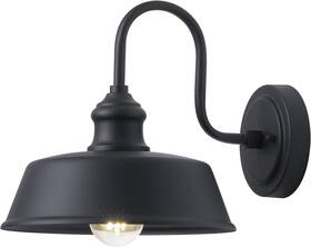 Pf2231-l Innosparx 12 Inch Black Gooseneck Barn Light - Outdoor Wall Sconce For Porch And Garage