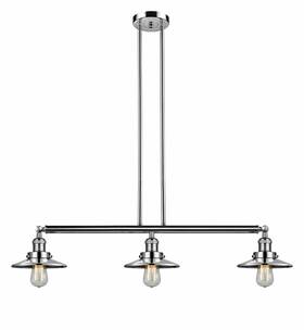 213-pn-m1 Innovations Lighting Railroad - 3 Light Stem Hung Island In