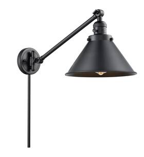 237-bk-m10-bk Innovations Lighting 237 Briarcliff 1 Light 25 Inch Tall - Black