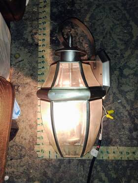 1396496-7144 Intertek Sku#1396496-7144 Xl Heavy Duty Vintage Outdoor Wall Lantern Brushed Nickel 1396496-7144 Intertek Sku#1396496-7144 Xl Heavy Duty Vintage Outdoor Wall Lantern Brushed Nickel
