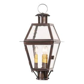 Gl80cop Irvins Country Tinware Town Crier Outdoor Post Light In Solid Antique Copper Gl80cop Irvins Country Tinware Town Crier Outdoor Post Light In Solid Antique Copper