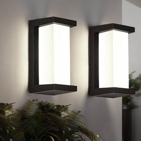 Ip65 Iyogaled 720310873605 Black Outdoor Light Fixtures Wall Mount Waterproof Porch Lights