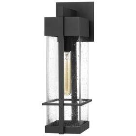 Mvws65240etblk James Allan Qzws65240 Kenneth 19 Inch Tall Outdoor Wall Sconce - Black