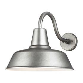 Sgws51853wpwt James Allan Sgws51853 Flora 1 Light 15 Inch Tall Outdoor Wall Sconce - Grey