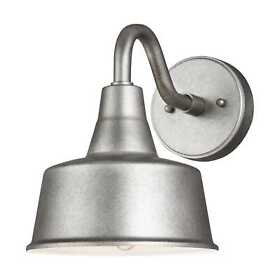 Sgws56616wpwt James Allan Sgws56616 Flora 1 Light 10inch Tall Outdoor Wall Sconce Grey Sgws56616wpwt James Allan Sgws56616 Flora 1 Light 10inch Tall Outdoor Wall Sconce Grey