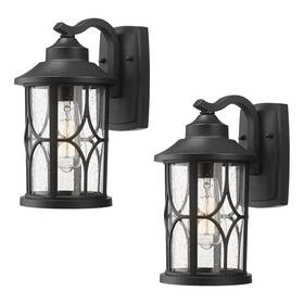 Jazava 793087962520 1-light Black Aluminum Hardwired Rust Resistant Outdoor Lighting Fixture Jazava 793087962520 1-light Black Aluminum Hardwired Rust Resistant Outdoor Lighting Fixture