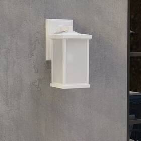 Hdxe229p Jazava Project Source Talen 1 -light 14.4-in H White Hardwired Outdoor Wall Light Hdxe229p Jazava Project Source Talen 1 -light 14.4-in H White Hardwired Outdoor Wall Light