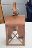 Jbo1691a-4 Hampton Bay Outdoor Wall Mount Lantern Copper Seeded Glass Farmhouse