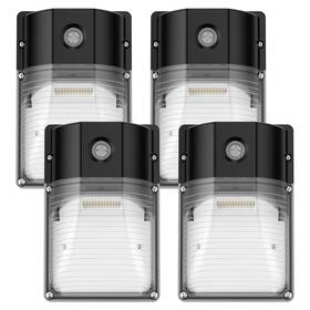 L231030-4 Jc-lgl 30w Led Wall Pack Light 4 3600lm 5000k Daylight Ip65 Waterproof Dusk