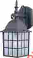 Jd-b-818 1051bk Maxim Black Clear Glass 1 Light 14.25 Outdoor Wall Sconce 783209105102