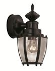 Jel1691a Bk Portfolio Black Motion Activated Outdoor Wall Light