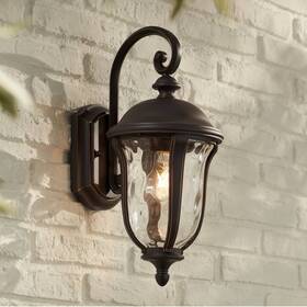 10-1711-502 John Timberland Park Sienna Mission Outdoor Wall Light Fixture Bronze 16 3/4 Inch For Exterior Barn 10-1711-502 John Timberland Park Sienna Mission Outdoor Wall Light Fixture Bronze 16 3/4 Inch For Exterior Barn