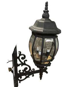 John Timberland 736101120711 Vintage Outdoor Wall Light Fixture Black Scroll Arm 3 22 Inch Porch John Timberland 736101120711 Vintage Outdoor Wall Light Fixture Black Scroll Arm 3 22 Inch Porch