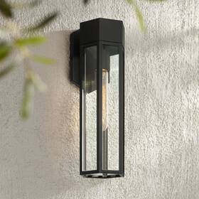 89343 John Timberland Gambit 17 Inch High Matte Black Outdoor Wall Light 89343 John Timberland Gambit 17 Inch High Matte Black Outdoor Wall Light