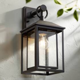 Itm1612-002 John Timberland Califa Mission Outdoor Wall Light Fixture Bronze 15 1/4 Inch For Exterior