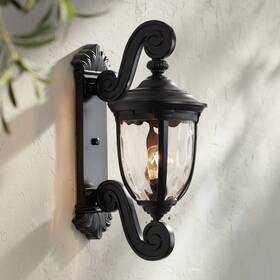 Lp101c-7t John Timberland Bellagio Country Cottage Outdoor Wall Light Fixture Textured Black 24 Inch Exterior Lp101c-7t John Timberland Bellagio Country Cottage Outdoor Wall Light Fixture Textured Black 24 Inch Exterior