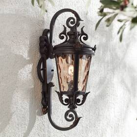 Lp109-xs John Timberland Casa Marseille Country Cottage Outdoor Wall Light Fixture Bronze Scroll 19 Inch Barn Lp109-xs John Timberland Casa Marseille Country Cottage Outdoor Wall Light Fixture Bronze Scroll 19 Inch Barn