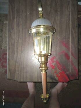 Lp111-b2 John Timberland 27 1/2 Inch Fixture Bronze And Hammered Glass Outdoor Wall
