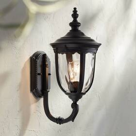 Lp402c-7t John Timberland Bellagio Vintage Outdoor Wall Light Fixture Texturized Black Uplight 16 1/2 Inch Lp402c-7t John Timberland Bellagio Vintage Outdoor Wall Light Fixture Texturized Black Uplight 16 1/2 Inch