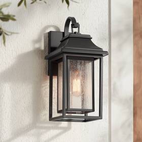Lvb1029-odwl-m John Timberland Cecile Mission Outdoor Wall Light Fixture Painted Bronze Lantern 17 3/4 Inch Porch