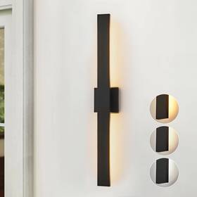 Wlb020-470 Jokaonotl Upgraded 47in Black Long Modern Led Outdoor Wall Lights 3000k 4000k 5000k Dim