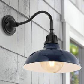 Jyl7613c Jonathan Y Aurora 12.25 Inch Navy 1-light Farmhouse Industrial Indoor/outdoor Jyl7613c Jonathan Y Aurora 12.25 Inch Navy 1-light Farmhouse Industrial Indoor/outdoor