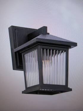 Ct-zy-hs2242 Joshua 1-light Black Not Motion Sensing Outdoor Integrated Led Wall Sconce Ct-zy-hs2242 Joshua 1-light Black Not Motion Sensing Outdoor Integrated Led Wall Sconce