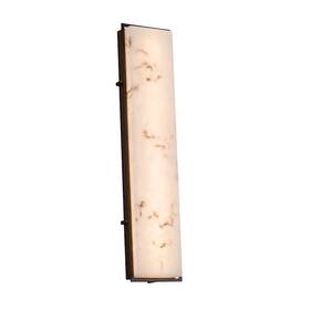 Fal-7566w-dbrz Justice Design Lumenaria Avalon 36 Inch Ada Out/indoor Led Sconce Fab/bronze