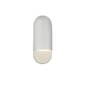 Cer-5620w-mat Justice Design Group Cer-5620w Ambiance 14 Inch Tall Outdoor Wall - Matte White