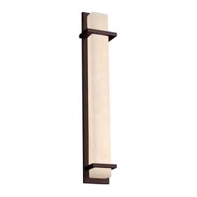 Cld-7616w-dbrz Justice Design Group Cld-7616w Clouds 36 Inch Tall Led Outdoor Wall - Bronze