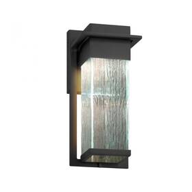 Fsn-7541w-rain-nckl Justice Design Group - Wall Sconces Outdoor Lighting