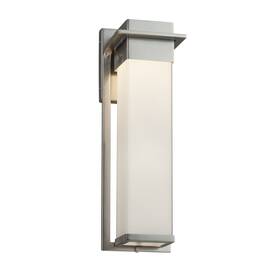 Fsn-7544w-opal-nckl Justice Design Group Fsn-7544w-opal Fusion 1 Light 16-1/2 Inch H - Nickel