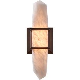 409521obz Kalco Lighting Jewel 15 Inch Outdoor Bronze Wall Sconce