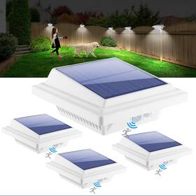 Keenzo 933554977990 Solar Gutter Lights 25 Led Outdoor Garden Wall Deck Fence Waterproof 4 Pcs Keenzo 933554977990 Solar Gutter Lights 25 Led Outdoor Garden Wall Deck Fence Waterproof 4 Pcs