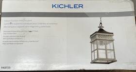 1163725 Kichler Indoor Outdoor Distressed White Finish Mini Pendant Light #1163725 1163725 Kichler Indoor Outdoor Distressed White Finish Mini Pendant Light #1163725