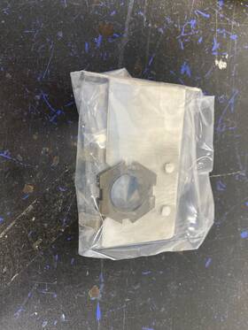 15489cbr Kichler Gutter Mount With Clear Glass 4 Inch